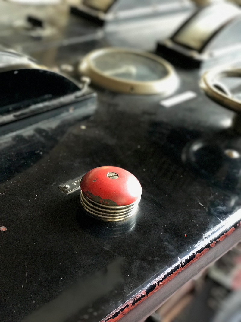 An important button in the Stratosphere Chamber control room (no, I’m not going to put any of these in a logical order)